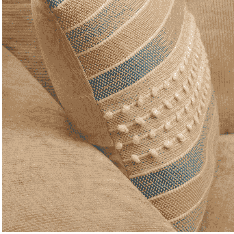 Multiple Stripes Loop Dec Pillow Cover (18"x18")