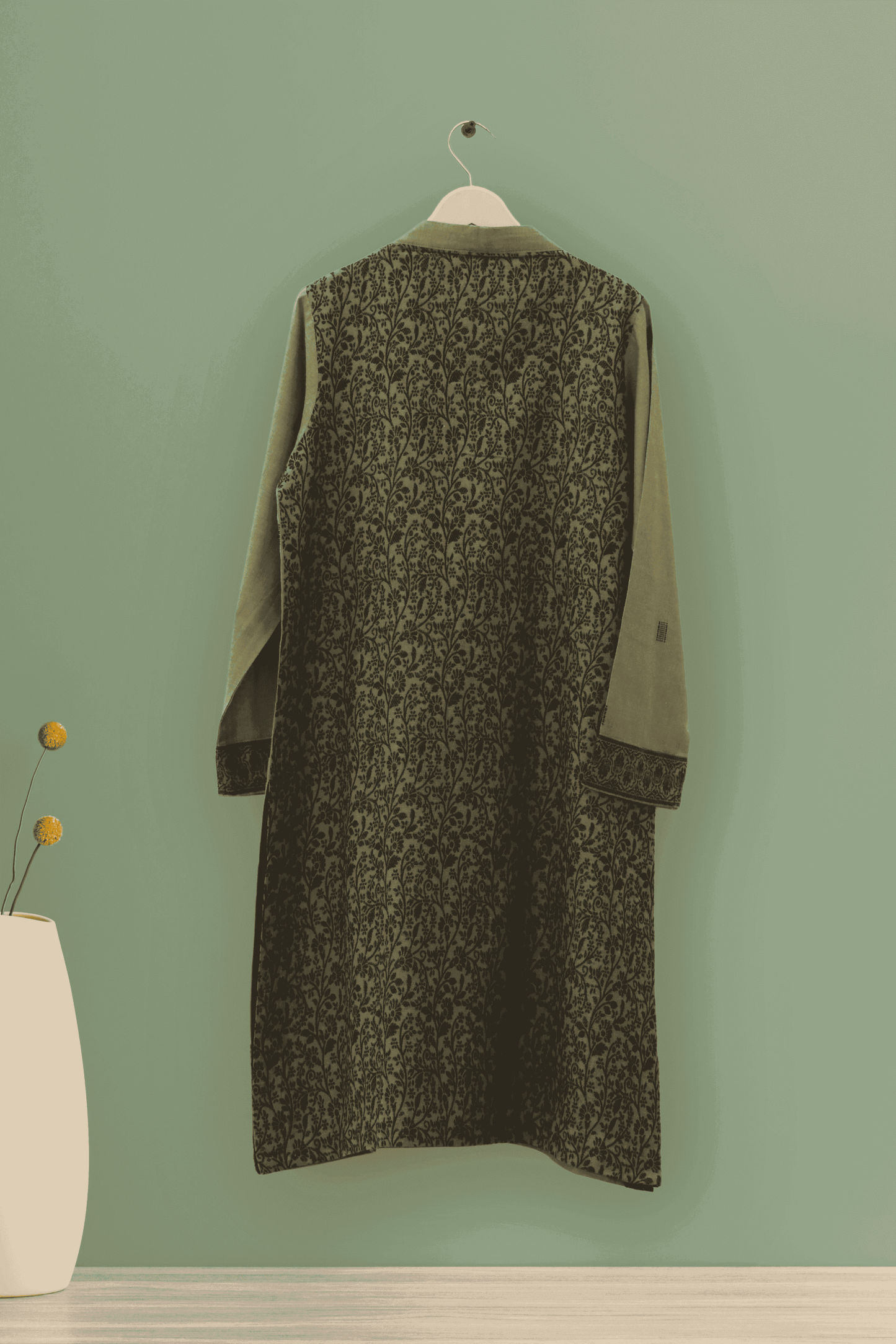 Deep Forest Hand-woven Shirt