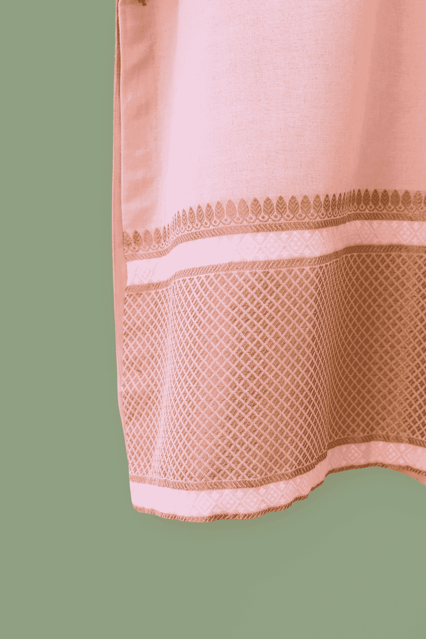 Veil Rose Hand-woven Shirt
