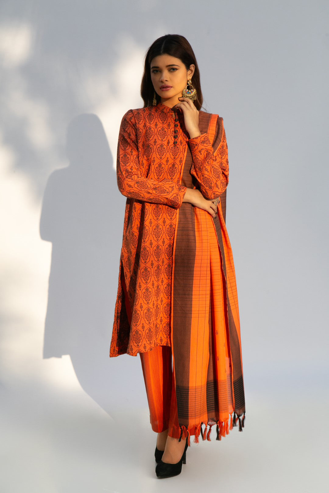 Keyseri Hand Woven  (Unstitch 3Pc)