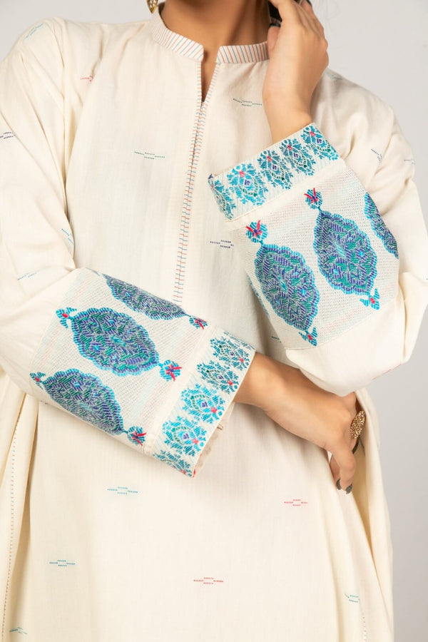Pine Hand Woven  (Unstitch 3Pc)