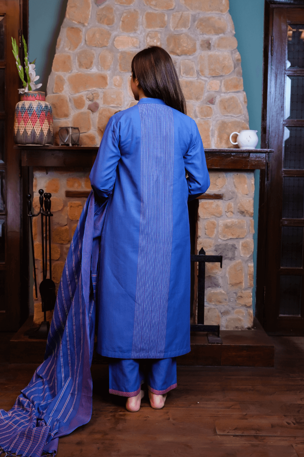 Aab-E-Hayat Handwoven 3pc