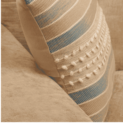 Multiple Stripes Loop Dec Pillow Cover (18"x18")