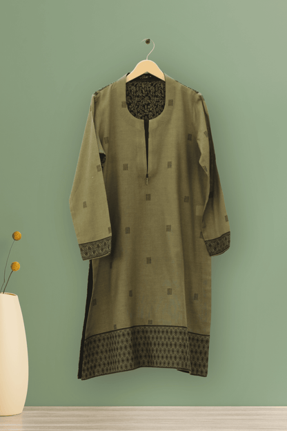 Deep Forest Hand-woven  Shirt