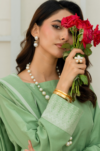 Mehr-E-Khizra Handwoven 3pc