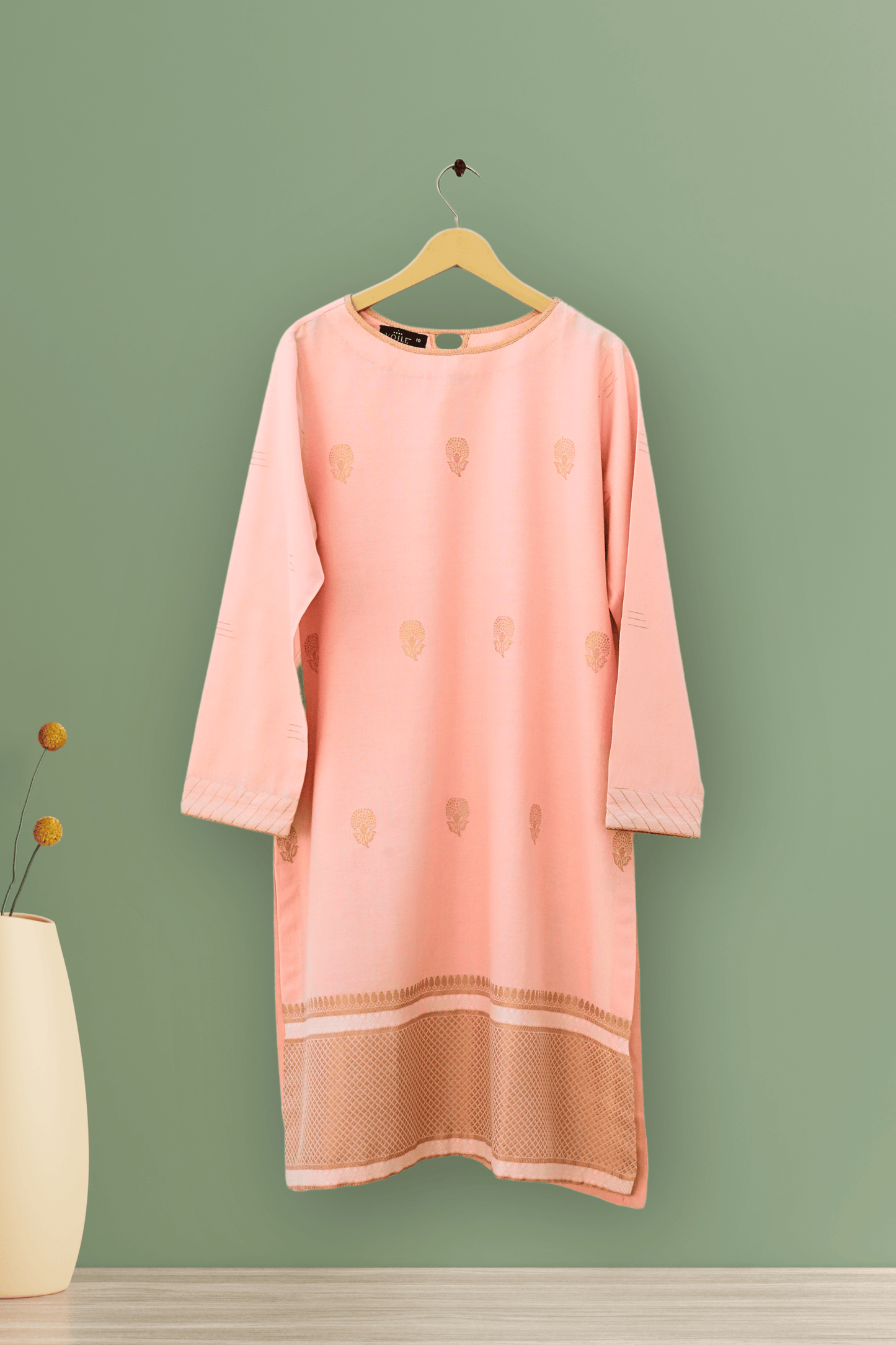 Veil Rose Hand-woven  Shirt