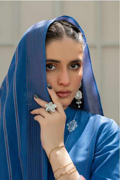 Aab-E-Hayat Handwoven 3pc