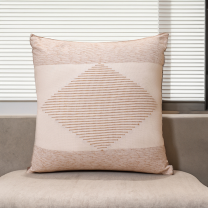 Fawn Diamond Rib Dec Pillow (18"x18")