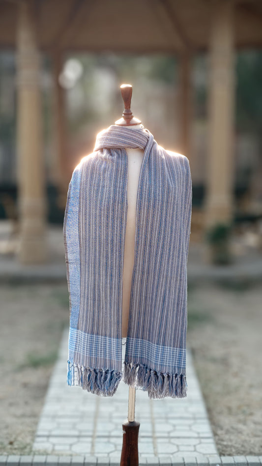 Star Gaze Handwoven Shawl