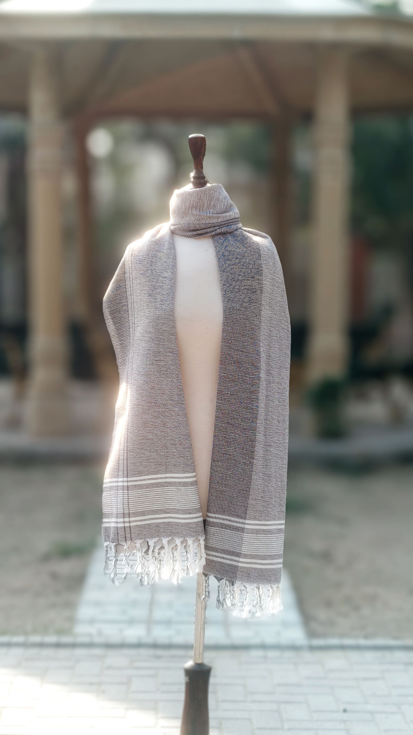 Brahe Handwoven Shawl