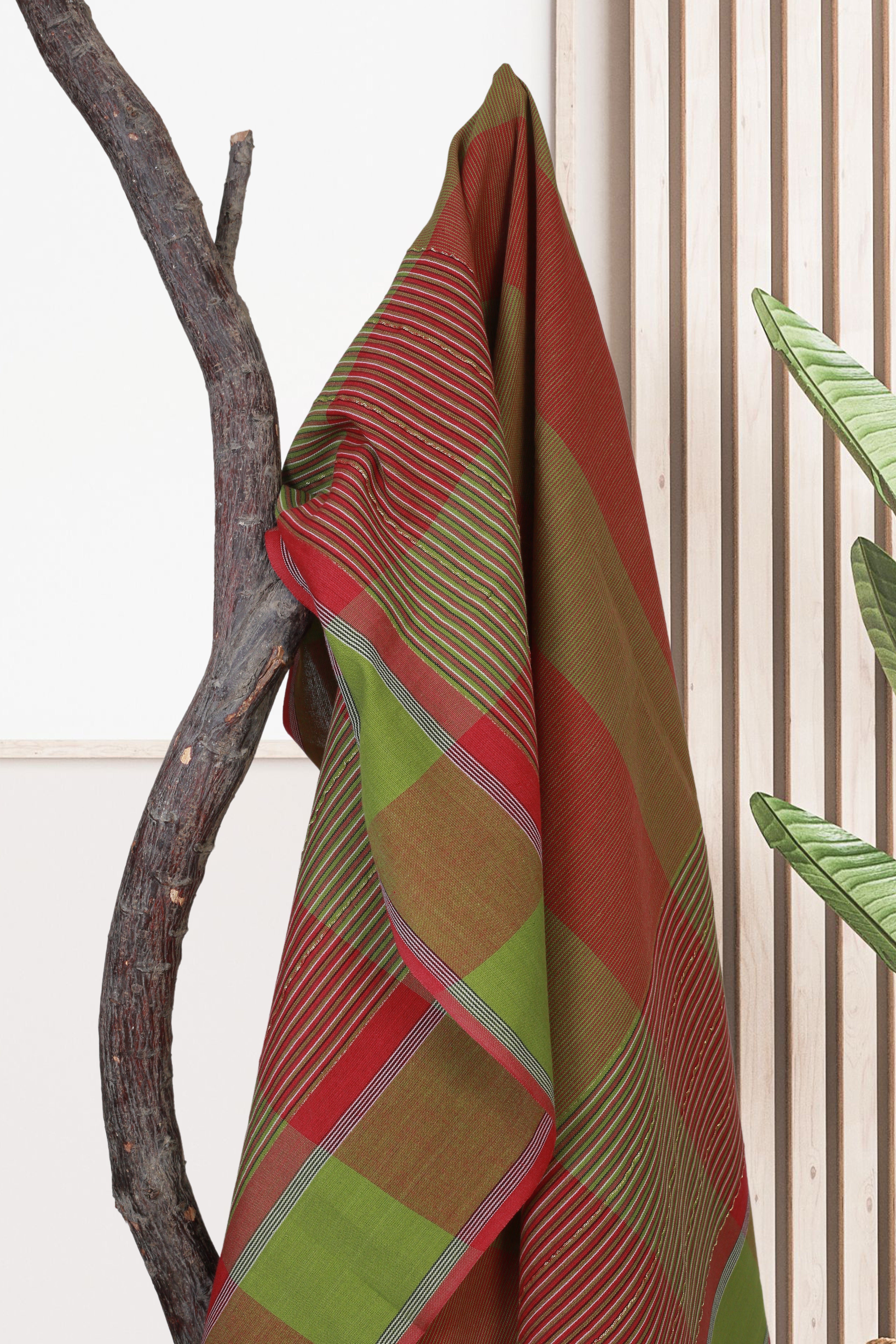 Garnet Handwoven Dupatta