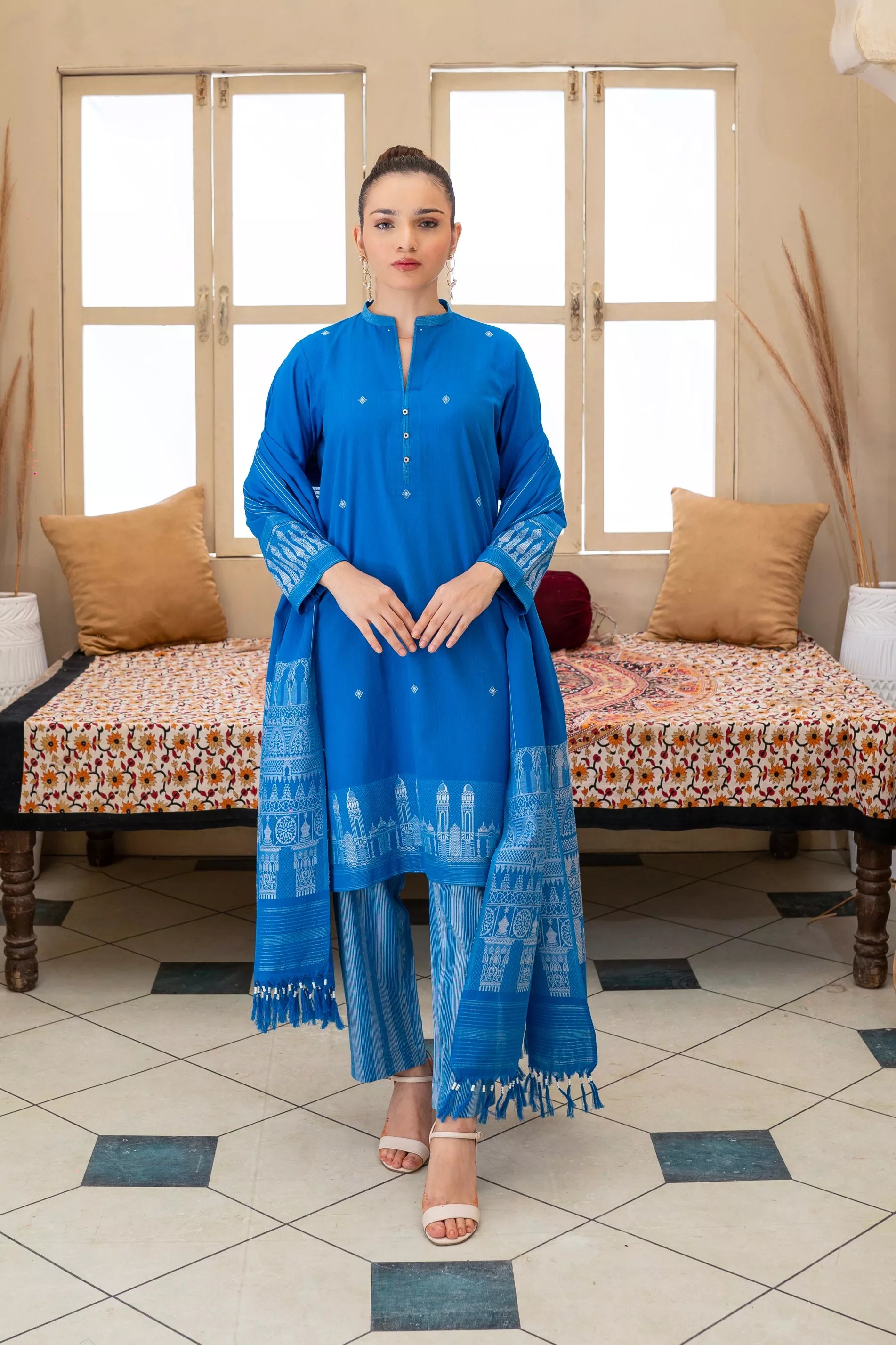 Hiran Minar Hand woven, Dresses, VOILE