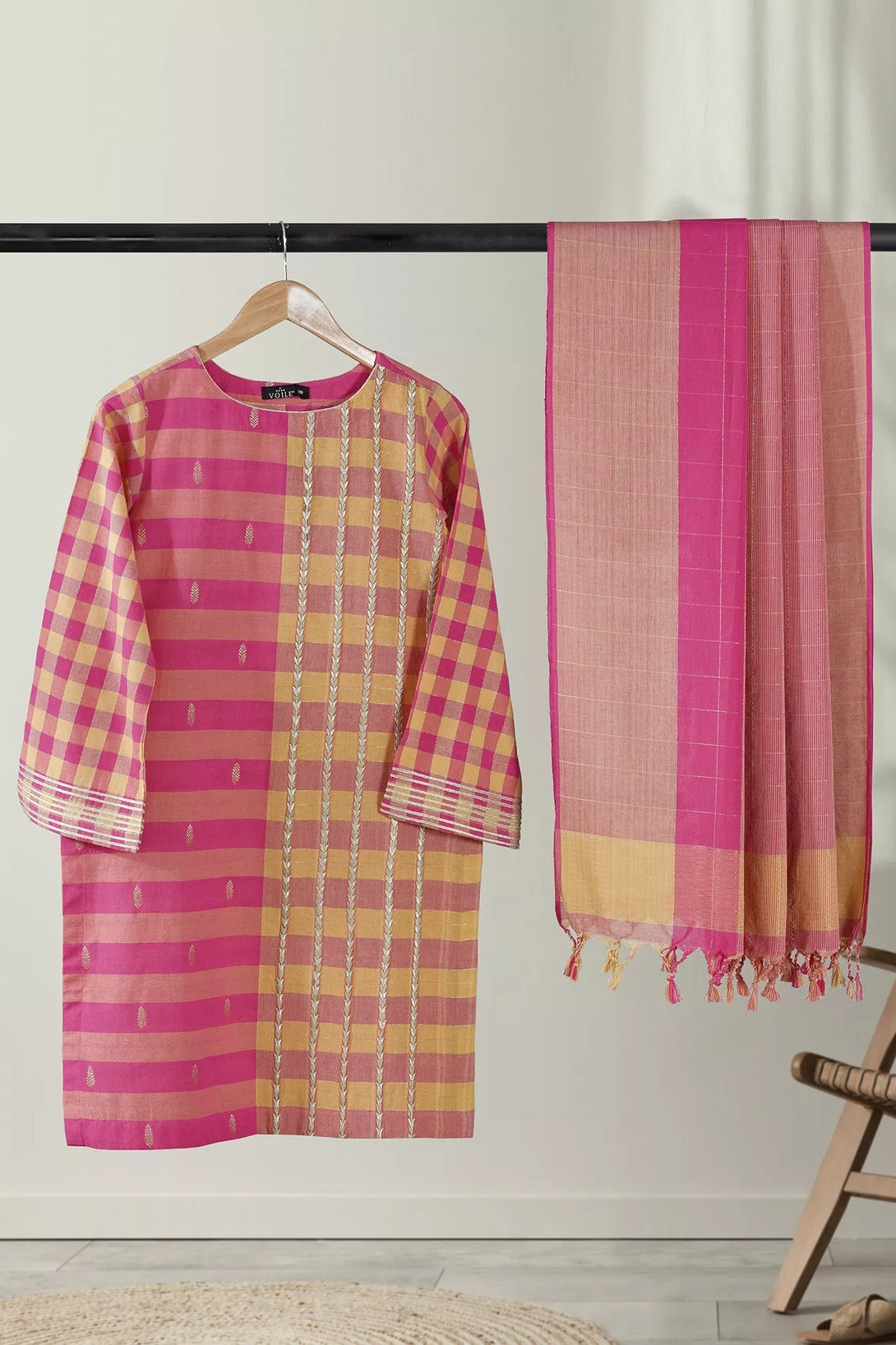 Unstitch Mon Cheri Hand-woven 2pc Jacquard