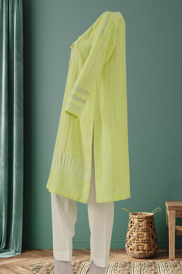 Lime Dobby Hand-woven