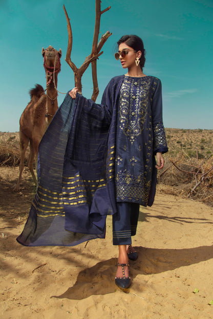 Navy Tensil, Dresses, Dresses, VOILE